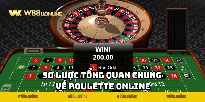 Sơ lược tổng quan chung về Roulette Online W88
